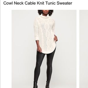 Express Cowl Neck Sweater